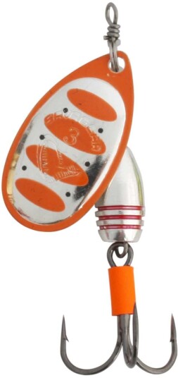 Gear Rotex Spinner #4 11g 04 Fluo Orange Silver Fluo Orange Silver