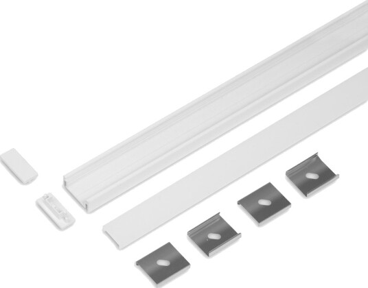Topmet 2m sett SURFACE14.V2 + F CLICK Hvit