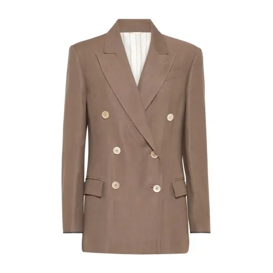 Brunello Cucinelli Dame Jakker Brun S,