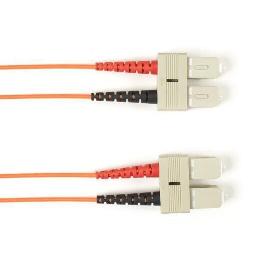 Black Box 50 mm Duplex FO Patchkabel PVC Orange