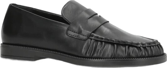 phenumb copenhagen Whisper Wide Loafers Leather Shoes   BLACK   41