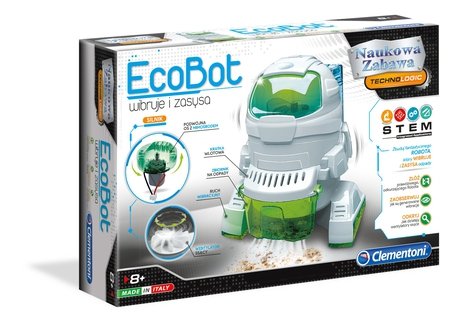 Clementoni Ecobot Robot Programmering 8 År Grønn Hvit Clementoni Ecobot Robot Programmering 8 År Grønn Hvit