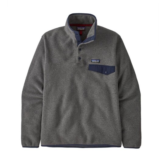 Patagonia  M´S Lw Synch Snap-T P/O Herre, NKL Nickel, S