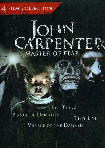 John Carpenter Master Of Fear Collection DVD John Carpenter Master Of Fear Collection DVD