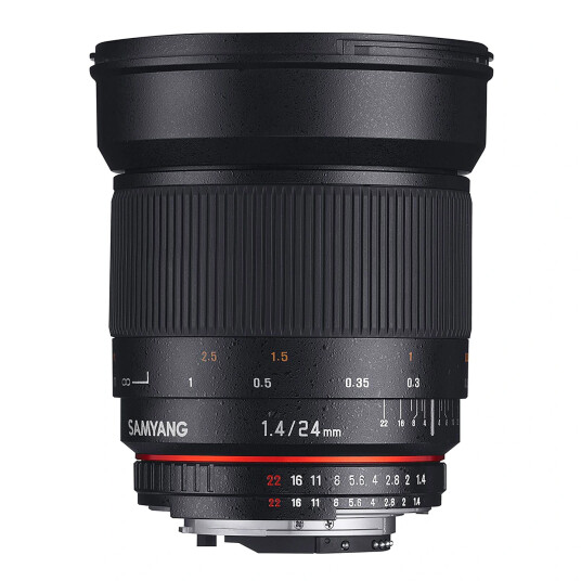 Samyang 24mm f/1.4 Sony E