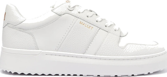 Mallet London Herre Sko Hvit 44 EU,