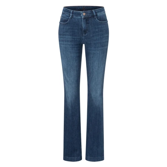 MAC Dame Jeans Blå M L34