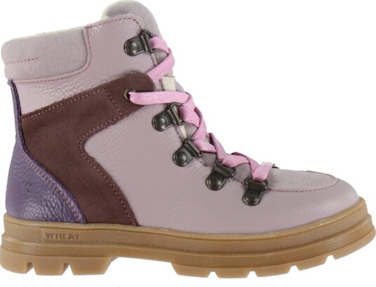 Wheat Vintersko - Toni Hiker - Tex - Dark Lavender - Wheat - 33 - Vinterstøvler Beige Brun Lilla Rosa