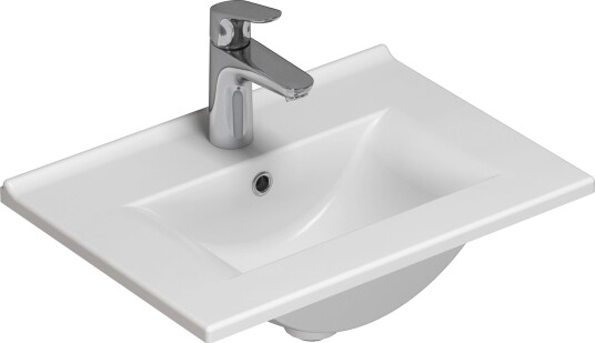 Dansani Amber mini servant, 51x36,5 cm, hvit