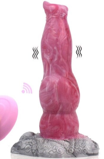 Vibrating Dildo Monster Viby Wolf 22 cm Vibrating Dildo Monster Viby Wolf 22 cm