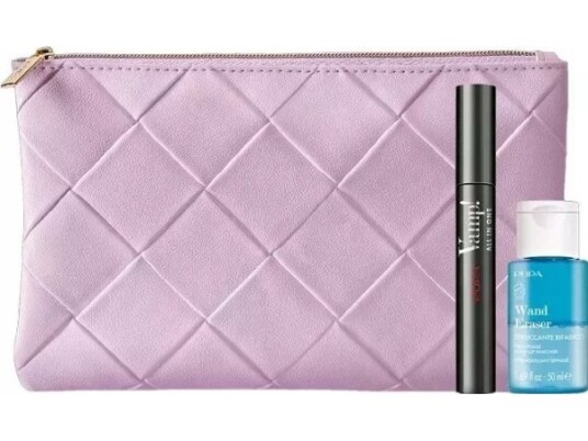 Pupa Set Pupa: Wand Eraser Cleansing Toner 50 Ml + Vamp! Paraben Free Curving Mascara 101 Extra Black 9 Ml Pupa Set Pupa: Wand Eraser Cleansing Toner 50 Ml + Vamp! Paraben Free Curving Mascara 101 Extra Black 9 Ml