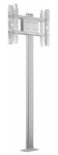 Multibrackets M stativ - rygg mot rygg - for LCD/LED-display - sølv