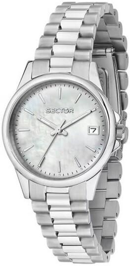 Sector 230 Dameklokke R3253161541 Sølvfarget/Stål Ø32 mm