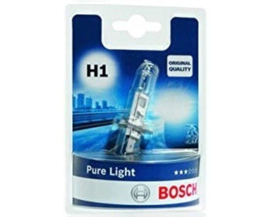 Bosch Pure Light lyspære
stykkvis H1 1987301005 Bosch Pure Light lyspære
stykkvis H1 1987301005
