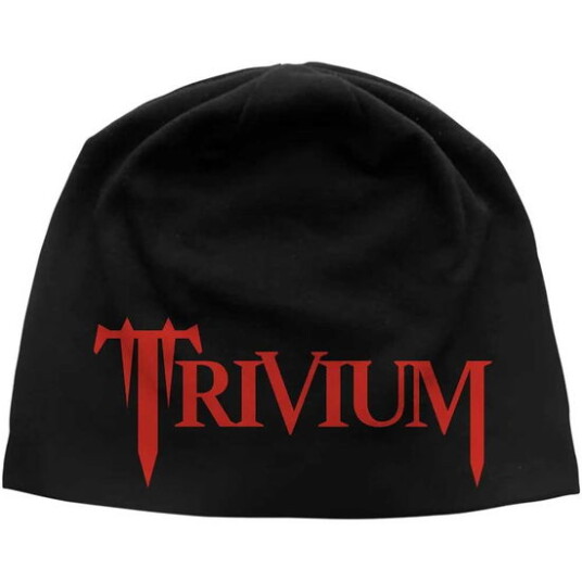 Trivium Trivium Unisex Beanie Hat: Logo JD Print Black