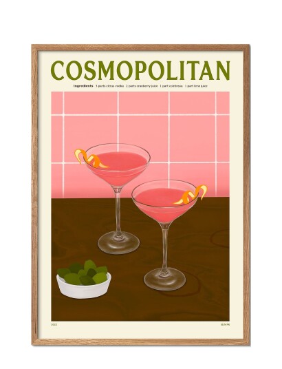 PSTR Studio Pstr Studio - Pstr Studio X Elin Pk - Cosmopolitan - Multi/patterned - 50X70CM
