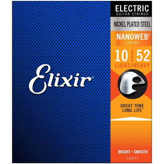 Elixir Nanoweb Light-Heavy E-Gitarren Saiten Elixir Nanoweb Light-Heavy E-Gitarren Saiten