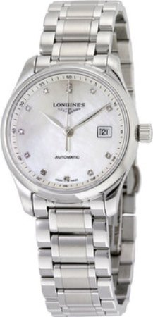 Longines Dameklokke L2.257.4.87.6 Master Hvit/Stål Ø29 mm