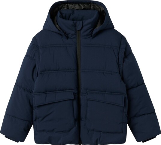 Name It Polstret Jakke NkmMingo Navy Blazer Name It 9 år (134) Dunjakke Blå