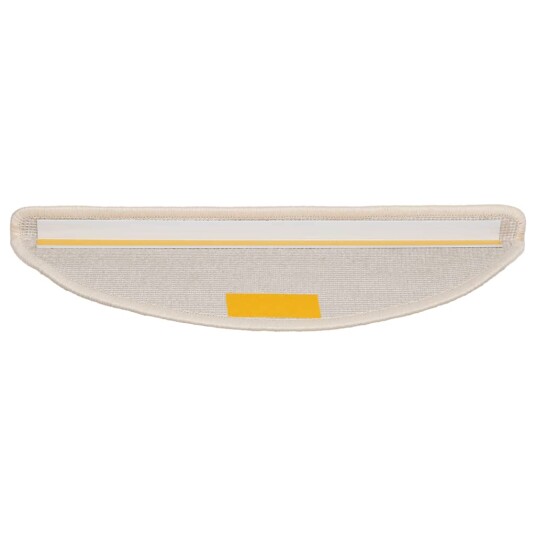 vidaXL Trappematter 10 stk 56x20 cm hvit