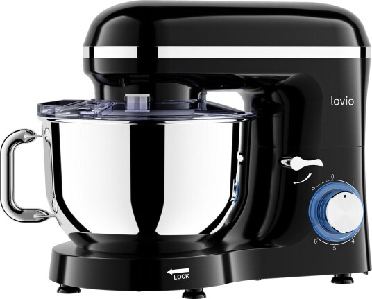 Lovio LVSTM01 Kjøkkenmaskin - 6,2L, 3000W, 6 hastigheter Lovio LVSTM01 Kjøkkenmaskin - 6,2L, 3000W, 6 hastigheter