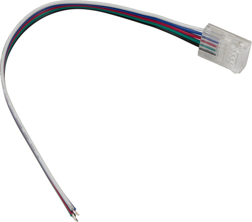 Ansell Lighting RGBW tilkoblingsstykke for LED stripe med kabel 12 mm
