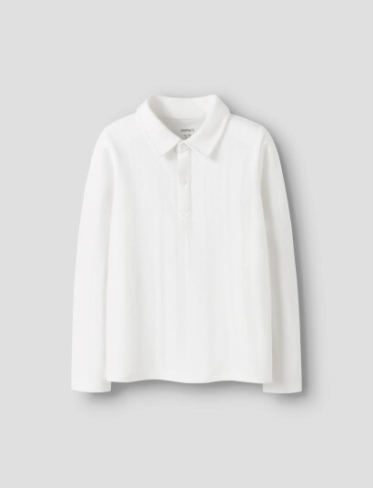 Name It Nmmrobo Ls Polo Top White 110