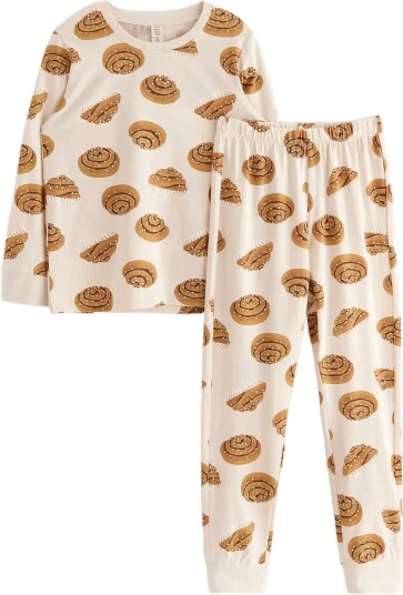 Lindex Pyjama Cinnamon Roll   LIGHT BEIGE   110/116