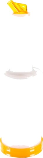 PULSIVA Juiceflaske Party; 0.85 l, 9x33 cm (ØxH); Hvit/Gul; 2 Stykk / Forpakning