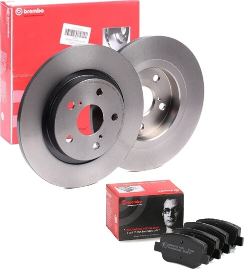 Bremseskiver og -klosser BREMBO BRB3405N0458