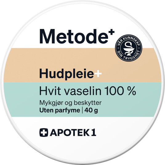 Metode hvit vaselin 100 % 40 g