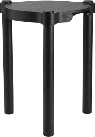 Cooee Design Woody Stool Black Stained Oak - Black - ONE SIZE