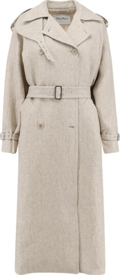 Max Mara Dame Frakker Beige S,