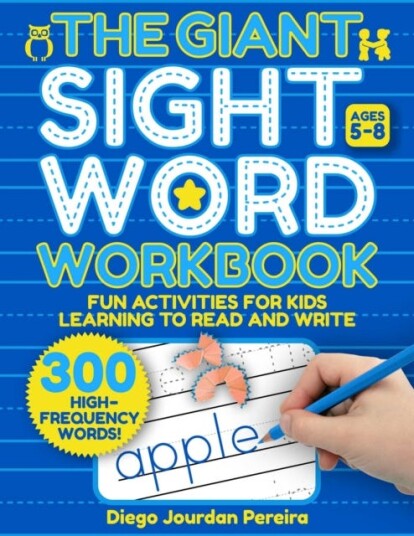 Giant Sight Word Workbook Av Diego Jourdan Pereira