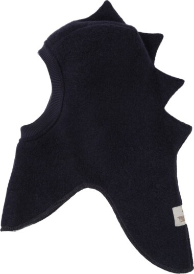Huttelihut Balaclava - Ull - 2-lags - Dark Navy - Huttelihut - 6-12 md - Balaclava - dobbel - Marineblå - 62-80