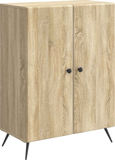Serviesskap Sonoma eik 66 x 34,5 x 90 cm Konstruert tre
