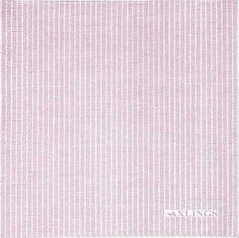 Axlings serviett krittstrek rosa 40x40cm