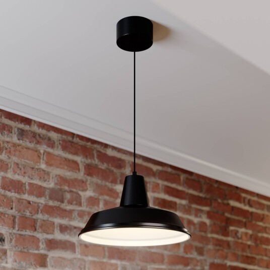 Luminex Class pendellampe svart/svart