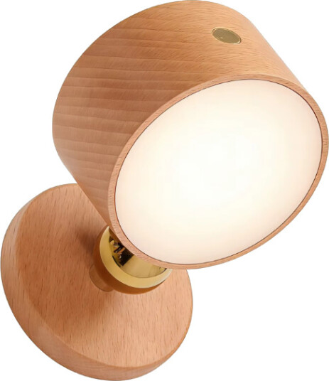 4W Oppladbar vegglampe IP20 Rund Trelook 360° roterbar inkl. lyskilde Dimbar : Dimmer innebygd Kulør : 3 i 1 4W Oppladbar vegglampe IP20 Rund Trelook 360° roterbar inkl. lyskilde Dimbar : Dimmer innebygd Kulør : 3 i 1