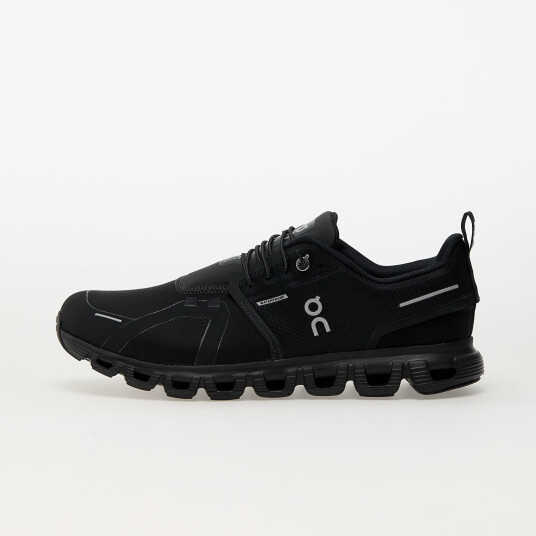 On Men's Cloud 6 Waterproof Black/Black 46