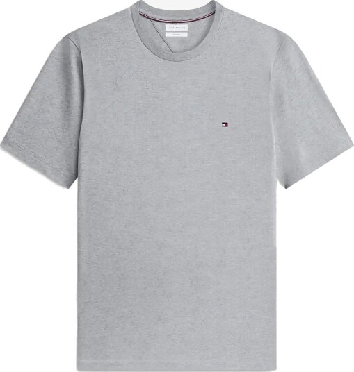 Tommy Hilfiger Ess Seasonal Reg Fit Solid Tee MEDIUM GREY HEATHER XS