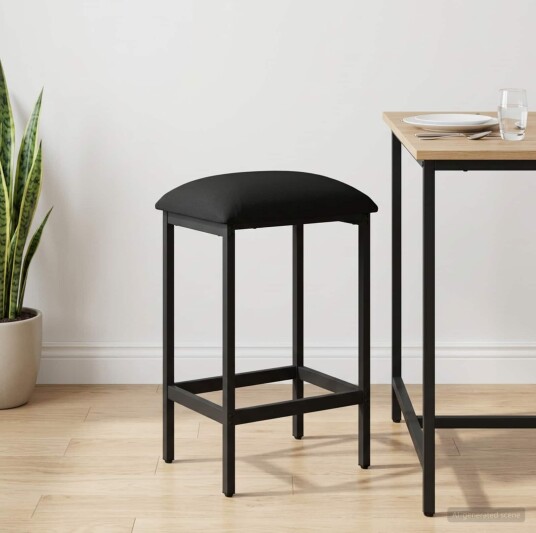 vidaXL Barstol Svart 40 x 32 x 64 cm Konstruert tre vidaXL Barstol Svart 40 x 32 x 64 cm Konstruert tre