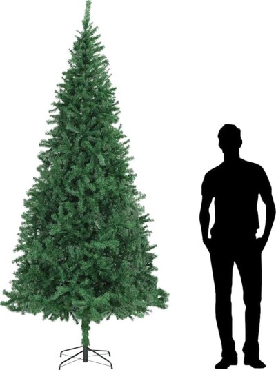 vidaXL Kunstig juletre 300 cm grønn