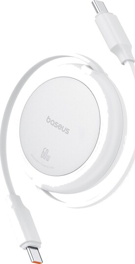 Baseus Free2Pull Mini USB-C to USB-C 60W 1 white Baseus Free2Pull Mini USB-C to USB-C 60W 1 white
