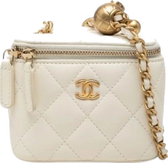 Chanel Vintage Dame Pre owned Hvit ONE SIZE,