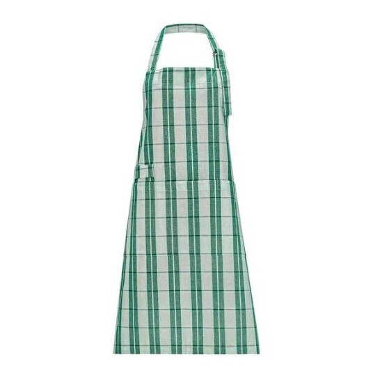 Nicolas Vahé Chef forkle 87 cm grønn/hvit Nicolas Vahé Chef forkle 87 cm grønn/hvit