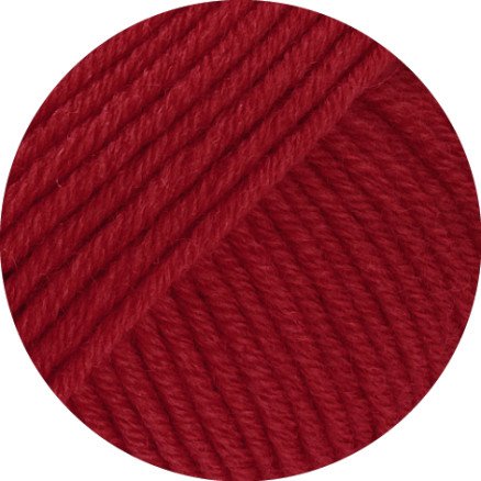 Lana Grossa Cool Wool Superbig Uni Garn 8 Kirsebærrød