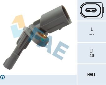 ABS sensor FAE 78126