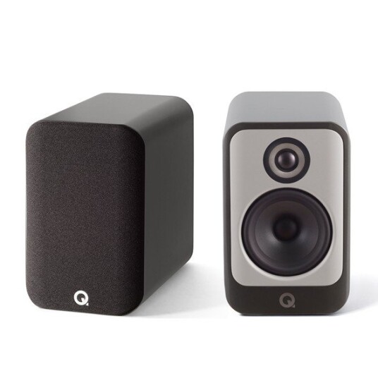 Q Acoustics Concept 30 - stativhøyttalere Sølv høyglans