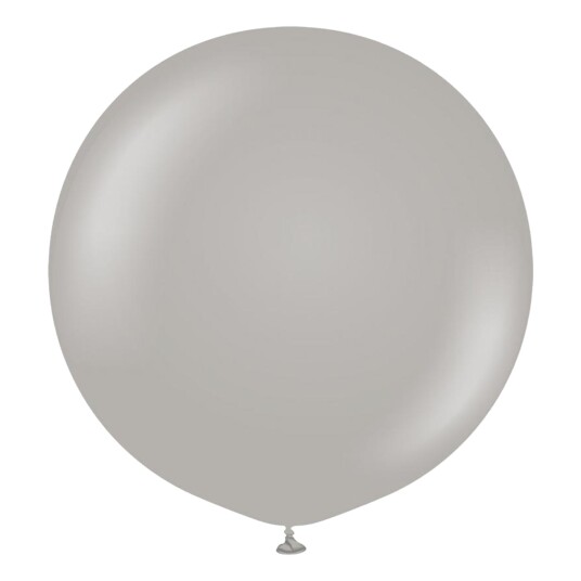 Ballongkungen AB Lateksballonger Professional Gigantiske Grå - 2-pakning Ballongkungen AB Lateksballonger Professional Gigantiske Grå - 2-pakning